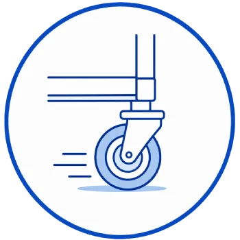 100 mm Castor Wheels icon