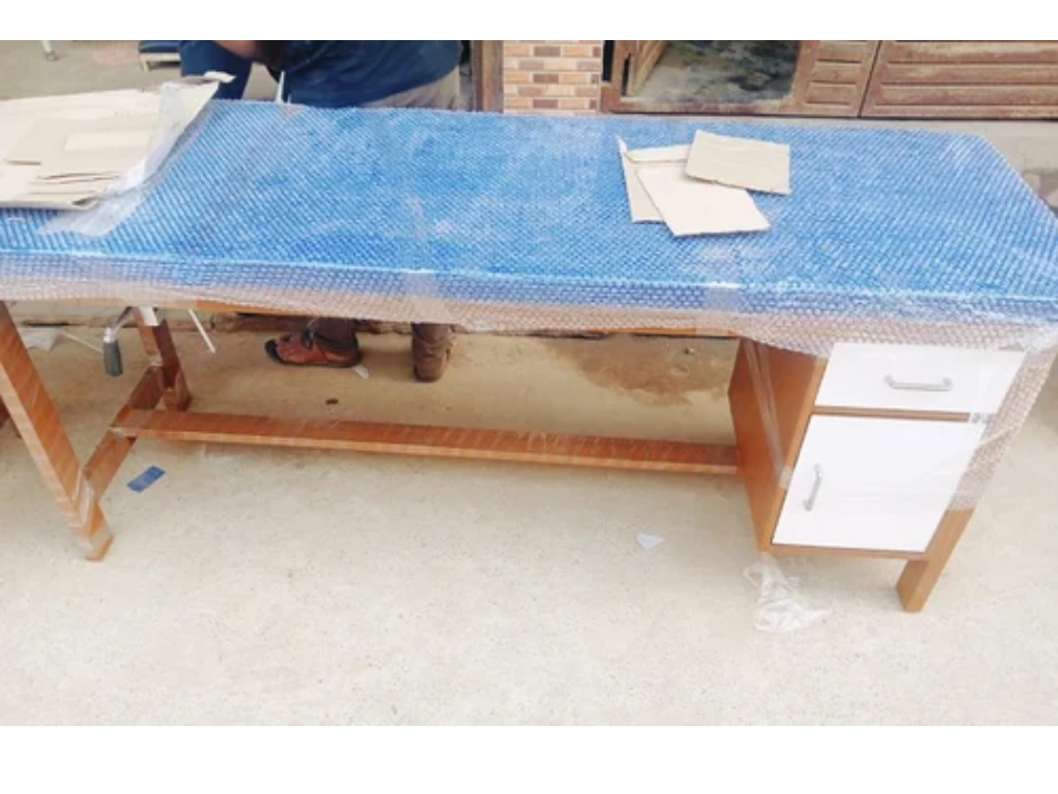 Examination table wooden
