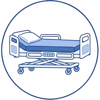 Supplied with Mattress icon